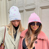 Lavender Bow Party Beanie